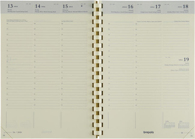 Brepols - Schulkalender Bretime Füllung, 2024-2025