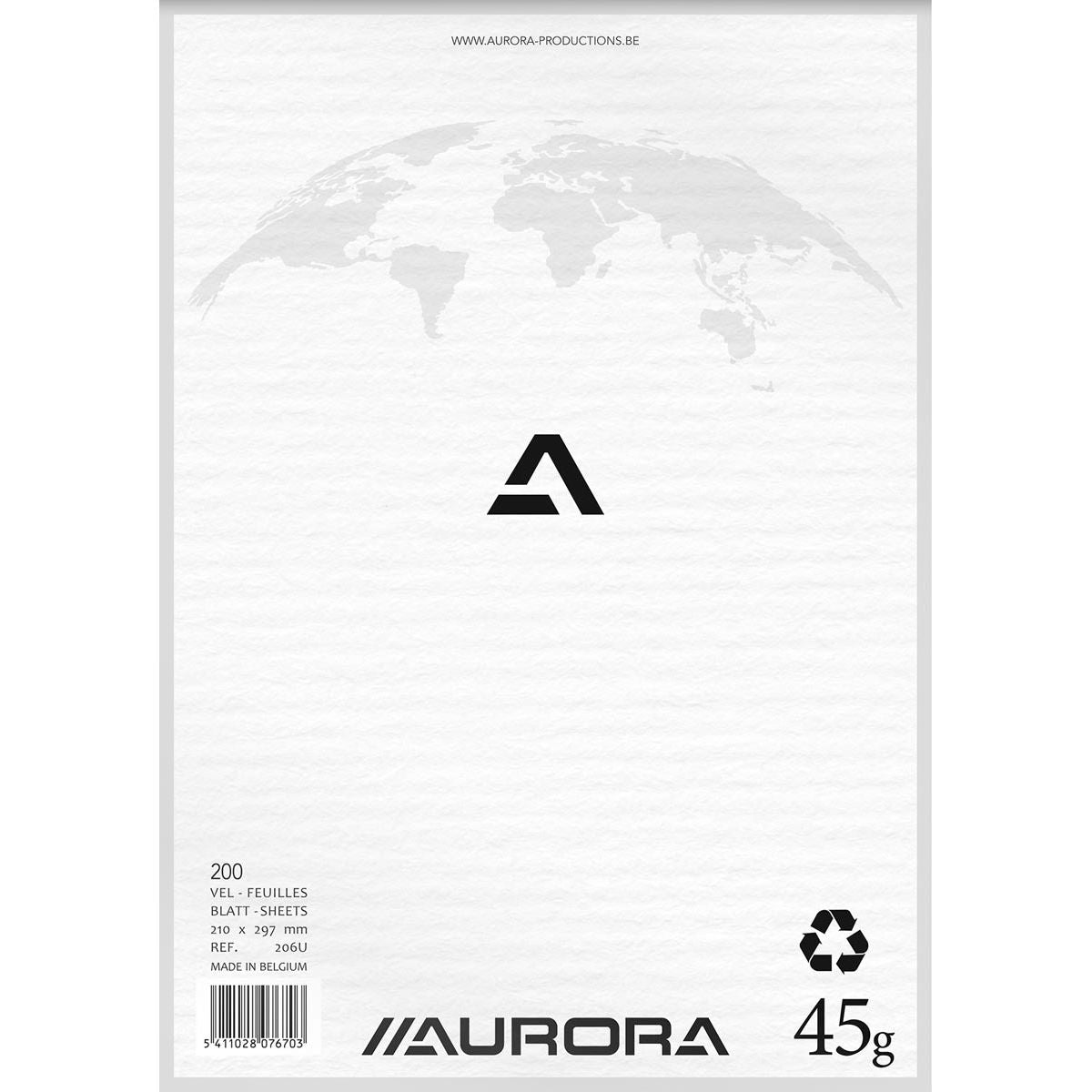 Aurora -  Kladblok ft A4, effen