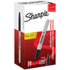 Sharpie -  ie permanente marker fijn, value pack van 24 stuks (20 + 4 gratis), zwart