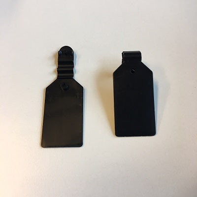 Klika -  Scanvaantje zwart groot 25x38mm 890 stuks