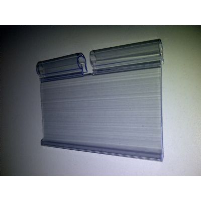 Klika -  Scanhoes 39x80mm transp voor draadmand