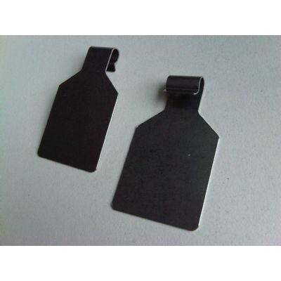 Klika - Palette de balayage en métal 28x28mm pour double pe 6 pièces