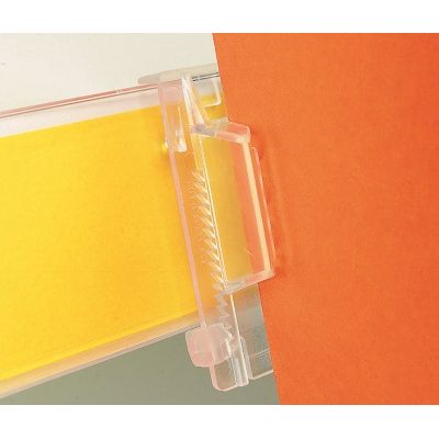 Klika -  Schapclip klemt kaartje op scanprofiel