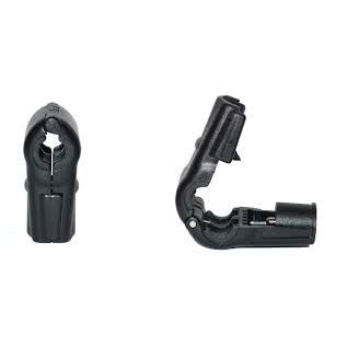Klika -  StopLock 4,5 mm zwart afmeting 38,5x18mm 130 stuks