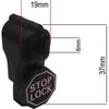 Klika - StopLock 6mm noir taille 38,5x18mm 130 pièces