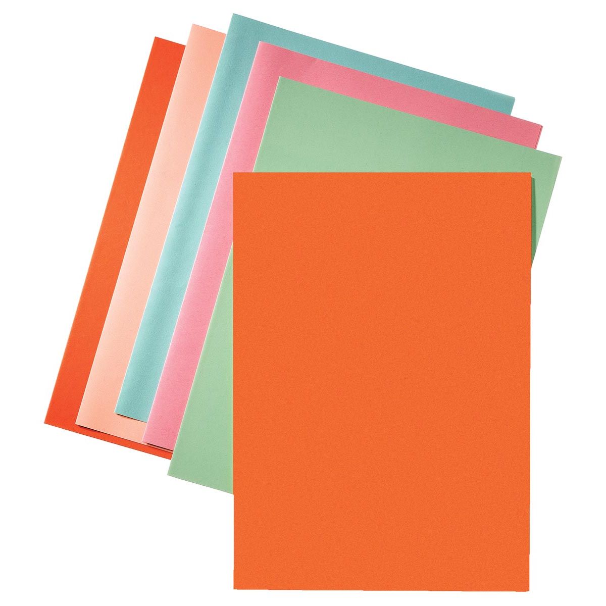 Esselte - Aktenordner orange, 80 g/m² Papier, Packung à 250 Stück