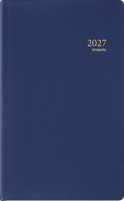 Brepols - agenda Building Seta 6 langues, bleu, 2026