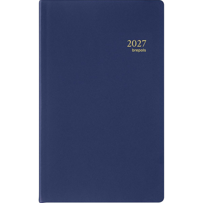 Brepols - agenda Building Seta 6 langues, bleu, 2026