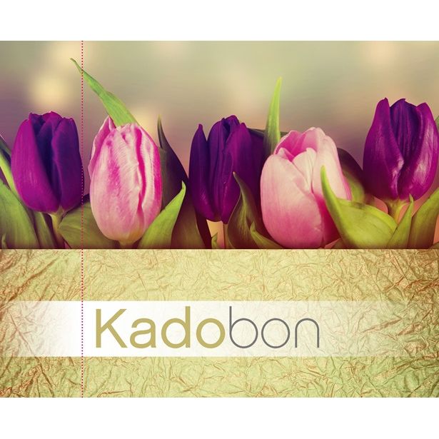 Klika -  Cadeaubon bedrukt tulpen 25 stuks
