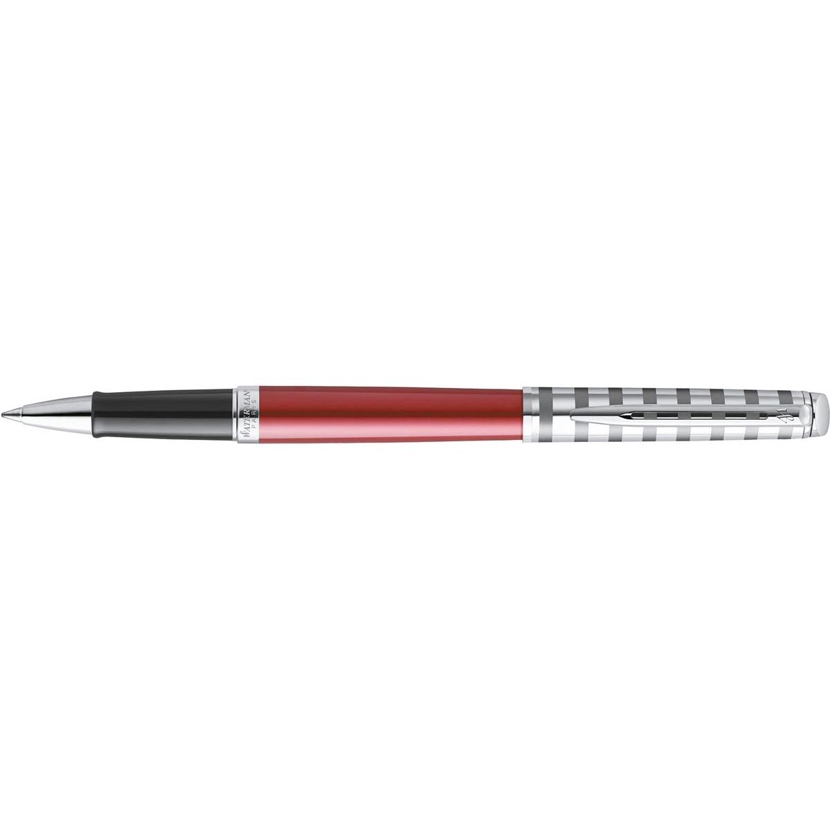 Waterman -  roller Hémisphère Deluxe Red met palladium detail