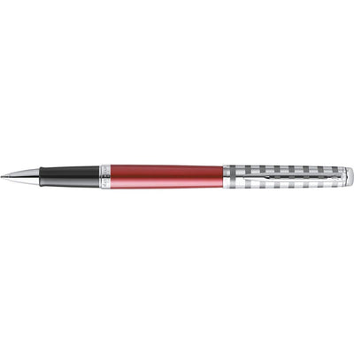 Waterman -  roller Hémisphère Deluxe Red met palladium detail