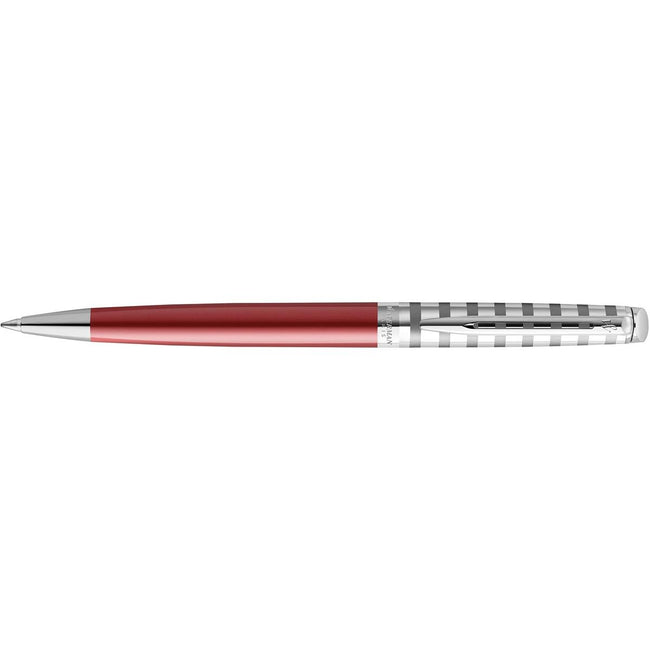 Waterman - balpen Hémisphère Deluxe Red met palladium detail