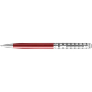 Waterman – Hémisphère Deluxe Roter Kugelschreiber mit Palladium-Detail