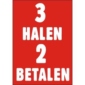 Klika - Fensterticket groß 3 PICK 2 PAY