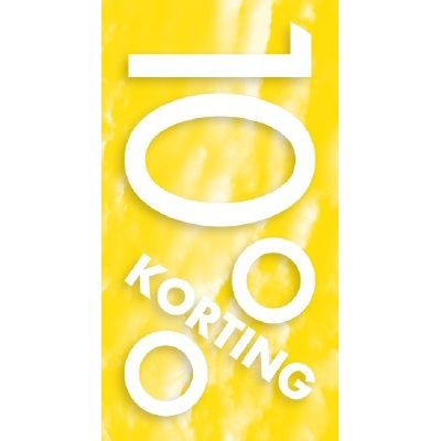 Klika -  Raambiljet thema 10% KORTING afm 50x94cm
