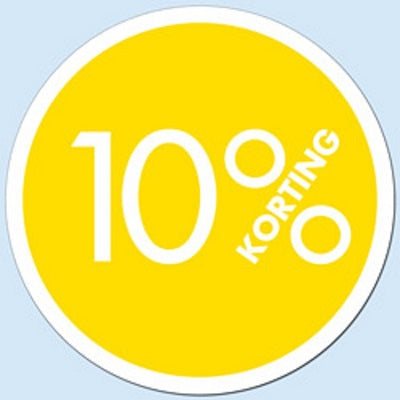 Klika - Fensterkartenkreis 10 % Farbe Gelb