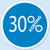 Klika -  Raambiljet cirkel 30 % kleur blauw