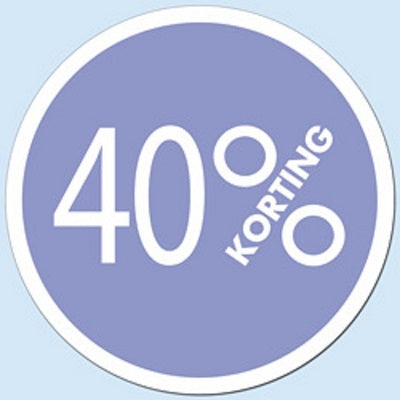 Klika - Fensterkarten-Kreis 40 % Farbe Flieder