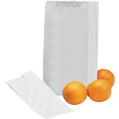 Klika -  Zak | Fruitzak | Papier | Nr. 0 | 0 |5 pond | 10/ 7 |5x22.5cm | wit | 10 kg