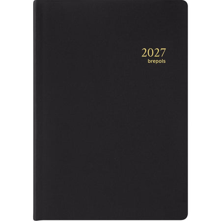 Brepols -   agenda Armada Seta 4-talig, zwart, 2027