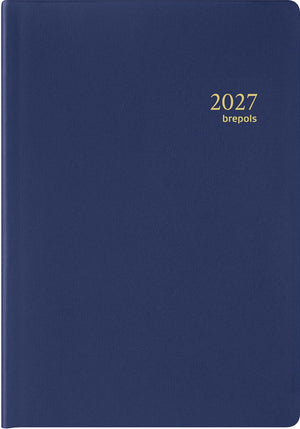 Brepols - Agenda Armada Seta 4-sprachig, blau, 2026