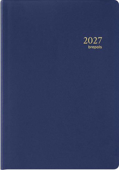 Brepols - Agenda Armada Seta 4-sprachig, blau, 2026