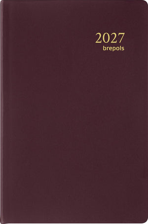 Brepols - Agenda Delta Seta 6 Sprachen, Bordeaux, 2026