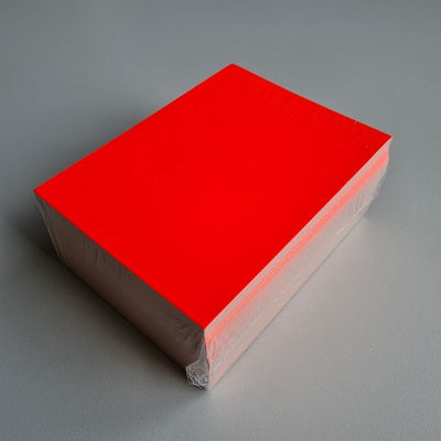 Klika - Preiskartenrohling fluoreszierend rot 12x16cm100