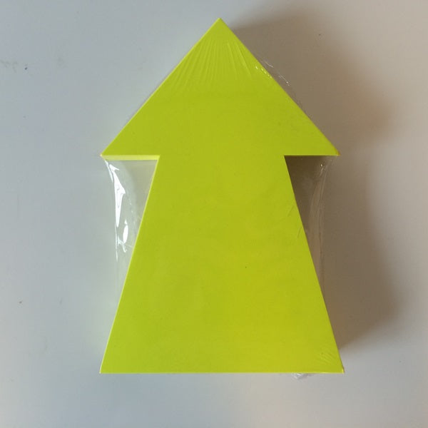 Klika - Fluor Arrow 22x15 cm Fluor jaune 50 pièces