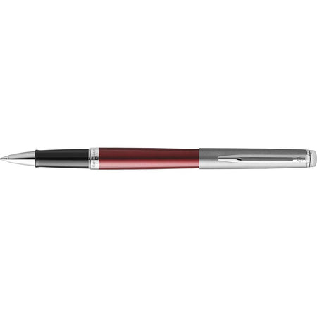 Waterman - Hémisphère Farbroller mit feiner Spitze, in Geschenkbox, Mattrot CT