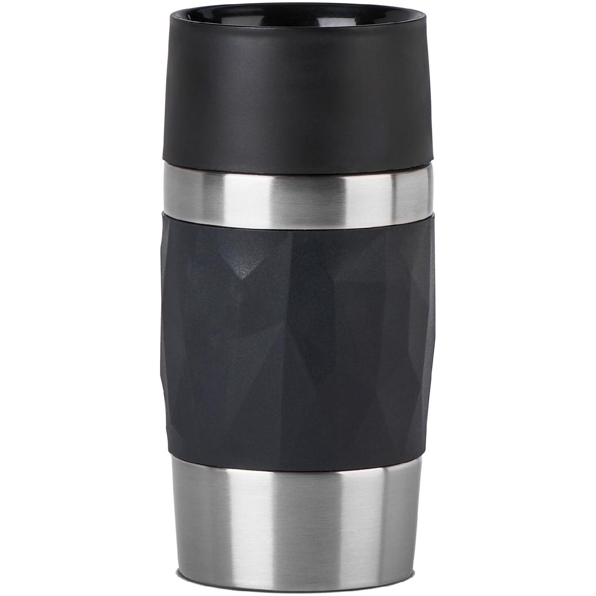 Emsa - Emsa Travel Mug Compact thermosbeker, 0,3 l, zwart