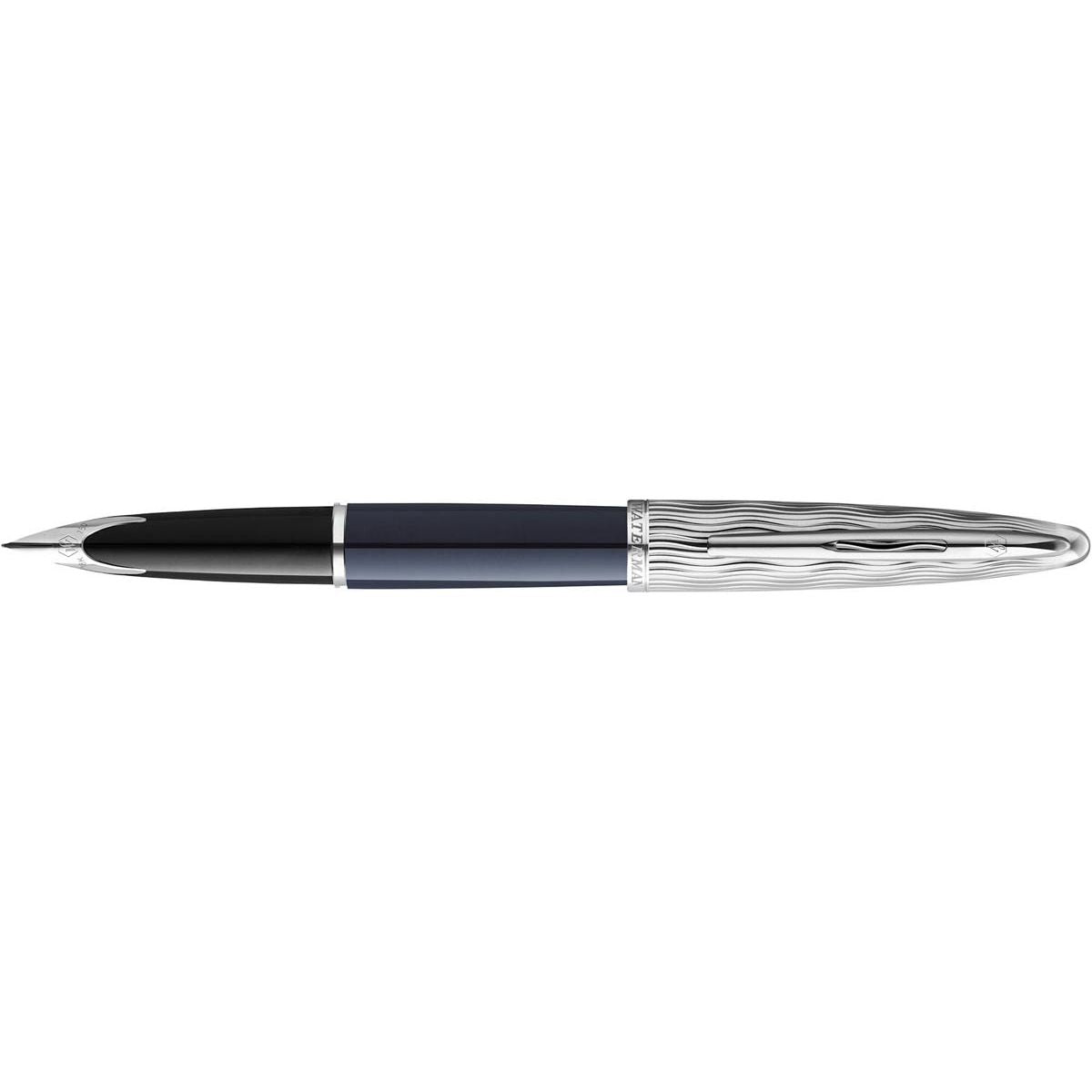 Waterman - Füllfederhalter Carène 22, fein, in Geschenkbox, Blue CT