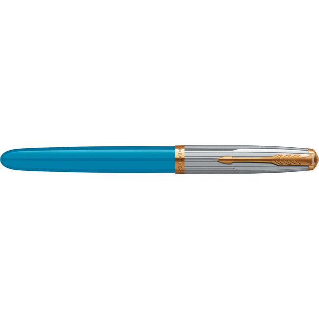 Parker - 51 Fountain Pen Medium, Turquoise GT