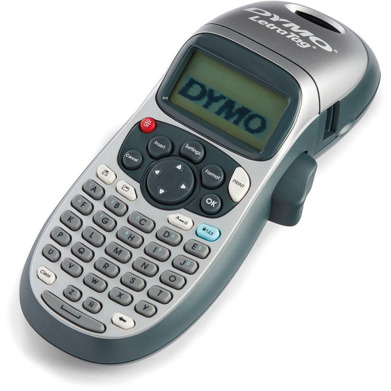 Dymo - Imprimante d'étiquettes LetraTag 100H portable abc 12mm argent édition spéciale