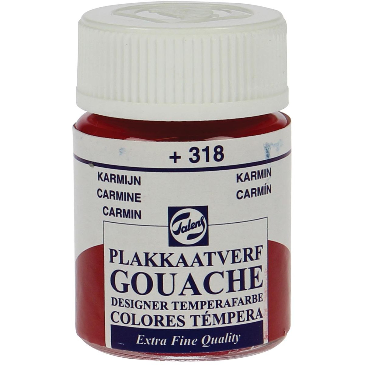 Talens - Gouache Extra Fine, Flasche mit 16 ml, Karminrot