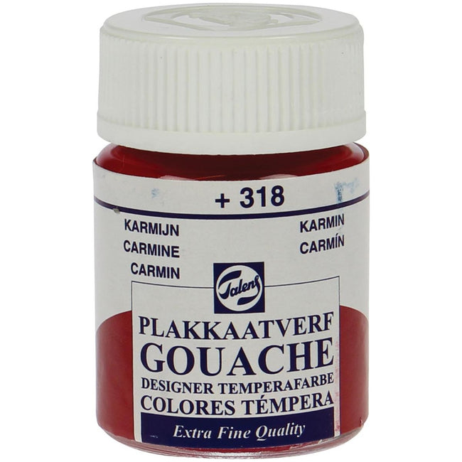 TALENS - Plakkaat Farbe extra feine Flasche 16 ml, Karmijn