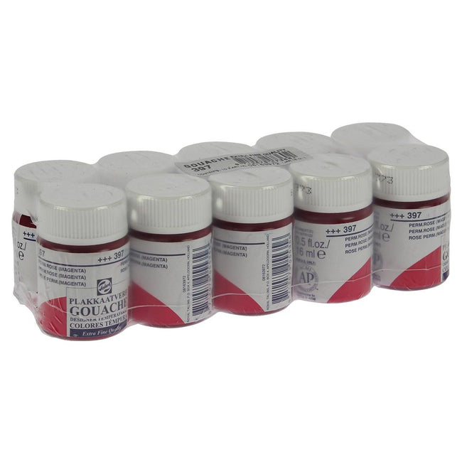 Talens – Gouache Extra Fine 16 ml Flasche, permanentes Rosa (Magenta)