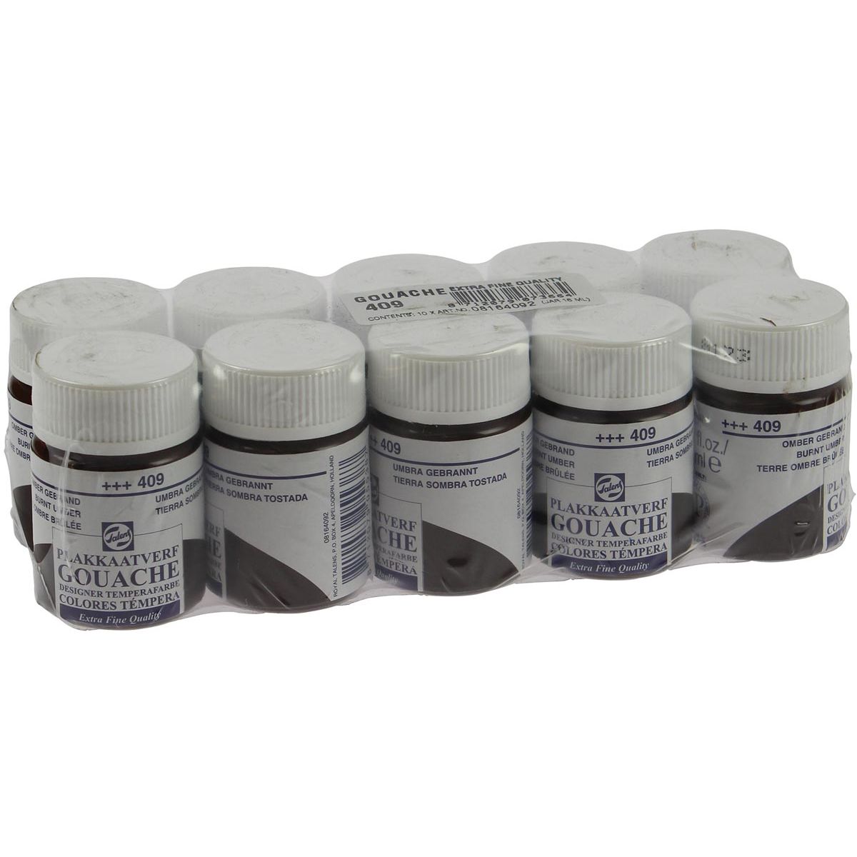 Talens - gouache Extra Fine flacon 16 ml, terre d'ombre brûlée