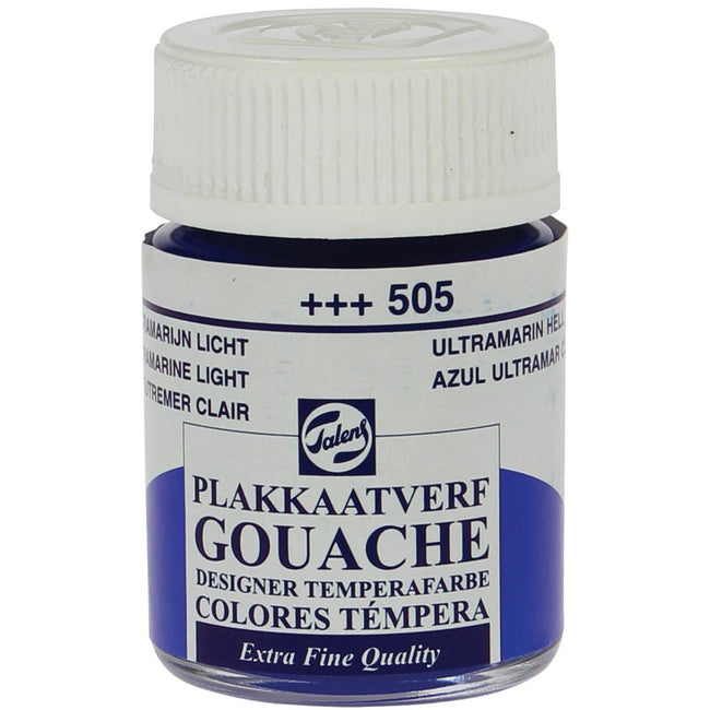 Talens - Gouache Extra Fine 16 ml Flasche, helles Ultramarin