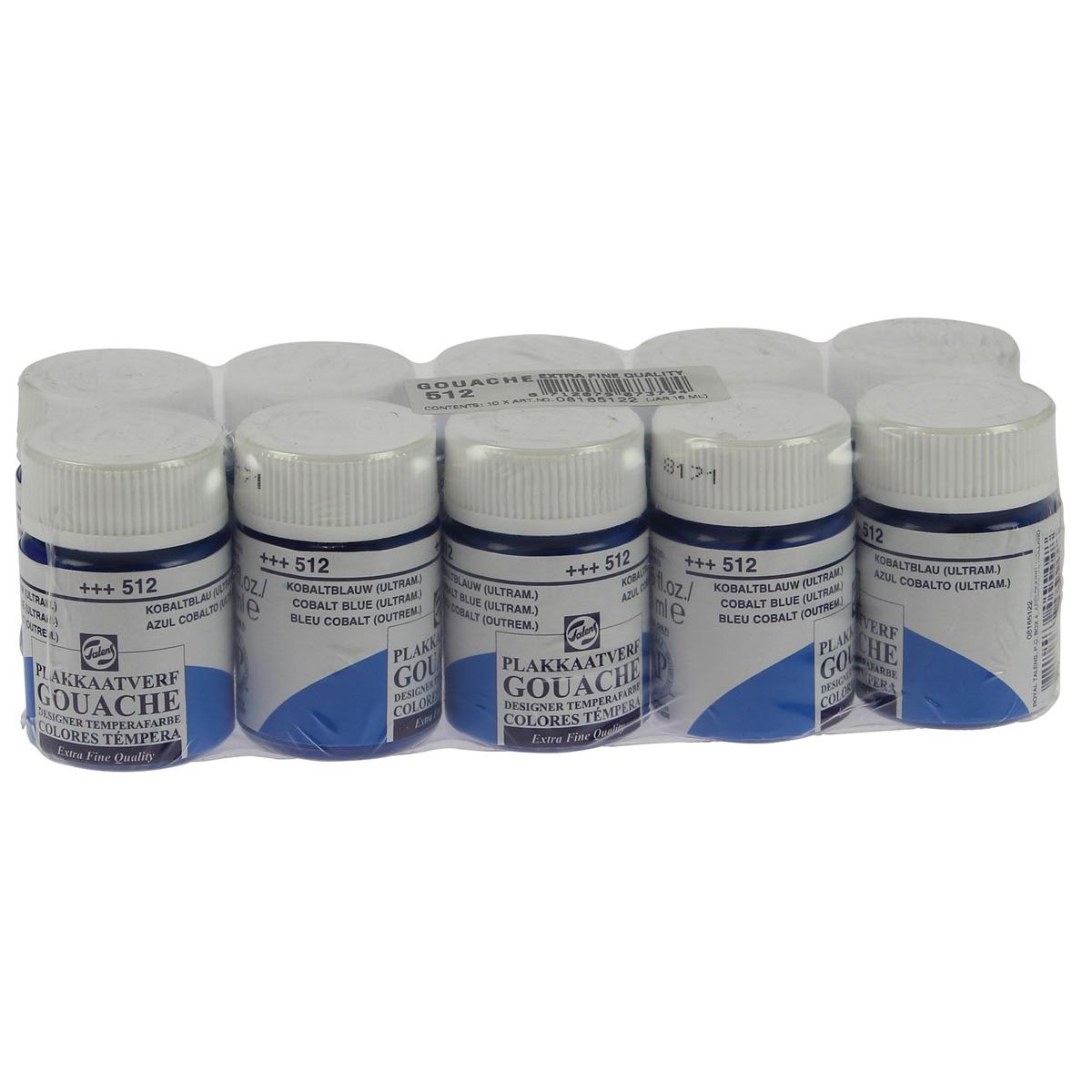 Talens - Gouache Extra Fine 16 ml Flasche, Kobaltblau (Ultramarin)