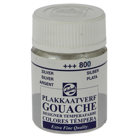 Talens - Plaque Vef Extra Fine Flasche mit 16 ml, Silber