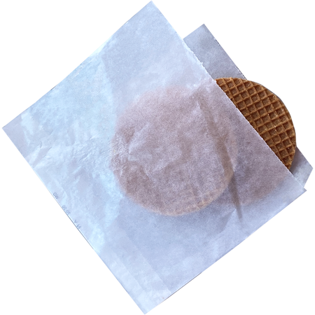 Klika - Tasche | Snack-Umschlag | Papier | 15x16cm | weiß | 1000 Stück