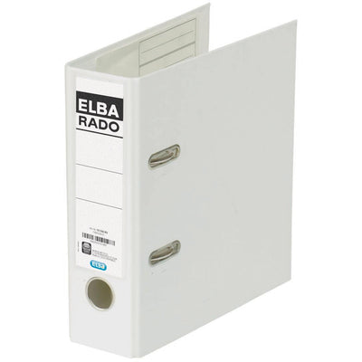 Elba -  Rado Plast ordner voor ft A5 staand, wit, rug van 7,5 cm