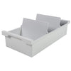 Multiform - Boîte à fiches A6 en plastique gris