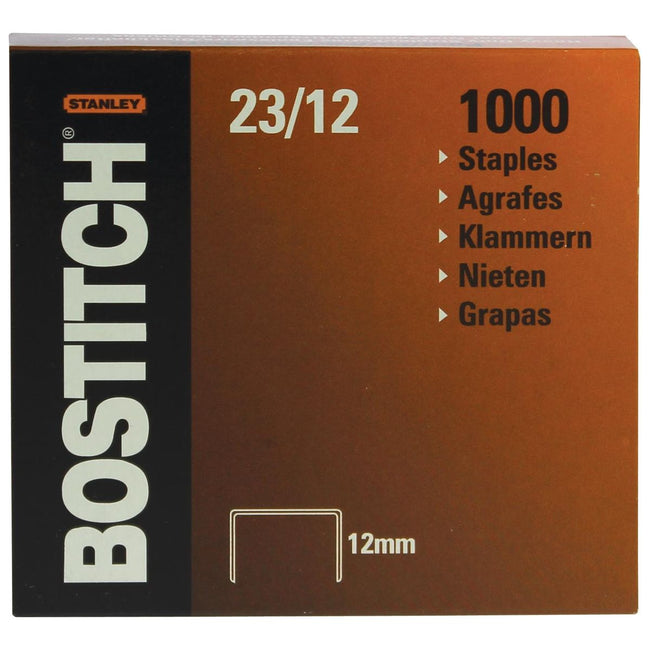 Bostch-Staples 23-12-1m, 12 mm, galvanisé, pour B310HDS, 00540, HD-23L17, HD-12F