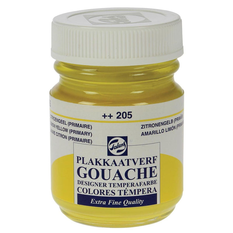 Talens - Plaque Vef Extra Fine Flacon 50 ml, jaune citron