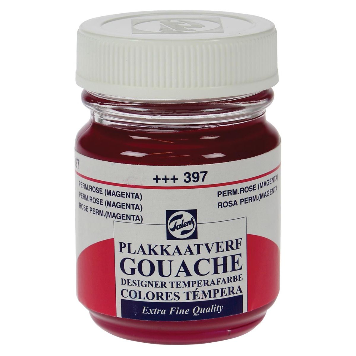 Talens -  plakkaatvef Extra Fijn flacon van 50 ml, permanentroze (magenta)