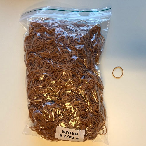 Klika -  Elastiekjes breed 1,5mm nr.10 1kg