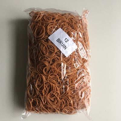 Klika -  Elastiekjes breed 1,5mm nr.12 pak 1kg