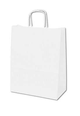 Klika - Sac de transport papier blanc dimensions 32x12x41cm 4 pièces
